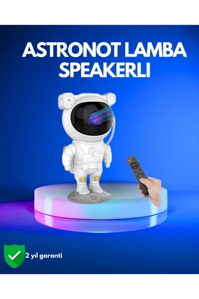 Ayarlanabilir Parlaklık ve Zamanlayıcı Modlu Astronot Lamba ürün görseli 1