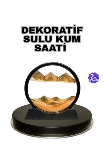 Şeffaf Dekoratif Kum Saati – Dayanıklı Gövde, Minimalist Stil, Masa ve Vitrin Aksesuarı ürün görseli 1