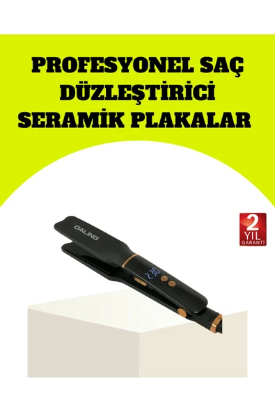 Saç Düzleştirici 30 Saniyede Isınma Hafif ve Portatif Tasarım ürün görseli 1