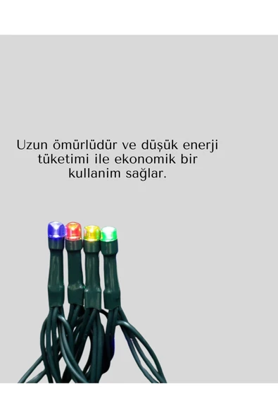 2x2 Metre Perde LED Işık - Resim 4