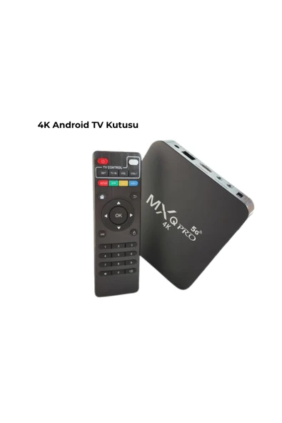 4K Smart TV Box ürün görseli 1