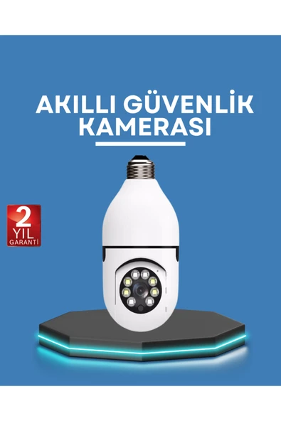 Akıllı Güvenlik Kamerası Full HD Görüntü ve Gece Görüş Özellikli ürün görseli 1