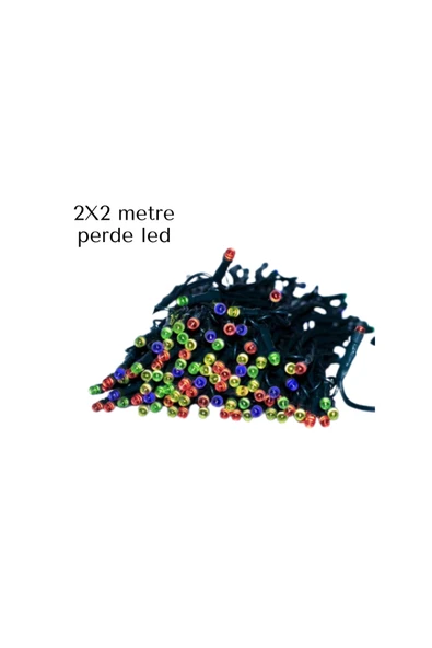 2x2 Metre Perde LED Işık ürün görseli 1
