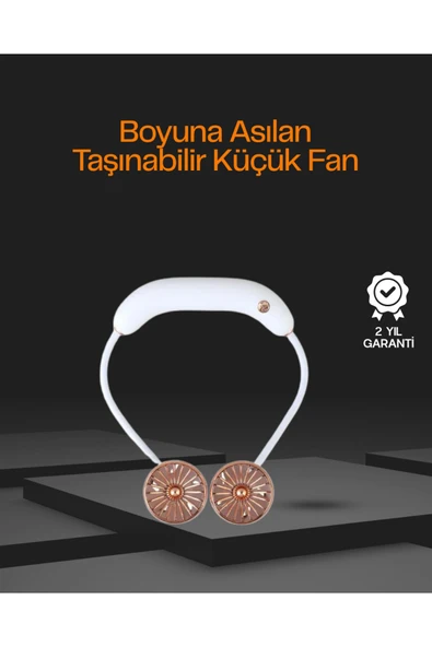 5 Kanatlı Sessiz Mini Fan 3 Vitesli Katlanabilir Asılabilir ürün görseli 1