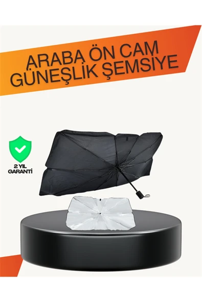 Kalın Kumaşlı Ön Cam Güneşliği  Solmaz, Deforme Olmaz, Uzun Ömürlü ürün görseli 1
