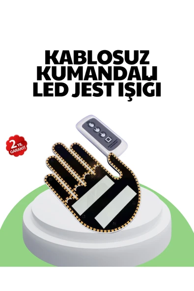 203 LED’li Yüksek Görünürlüklü Jest Işığı ürün görseli 1
