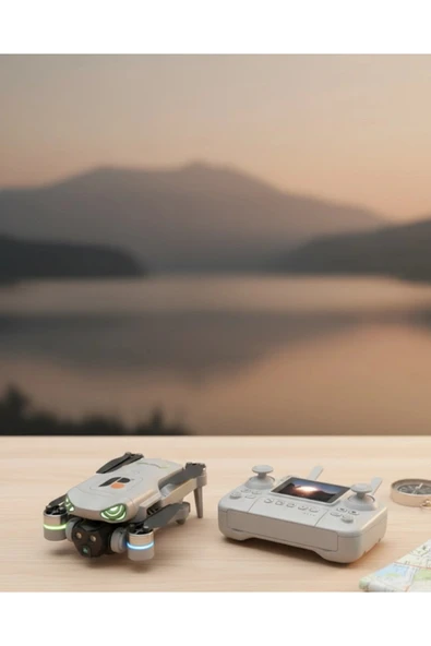 360° Takla ve Çift Kamera Özellikli Hobi Drone ürün görseli 1
