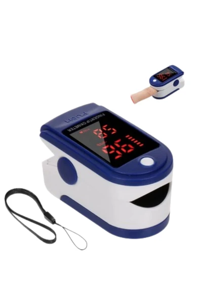 Kolay Kullanımlı Parmak Tipi Pulse Oksimetre Ev Tipi Kullanım - Resim 3
