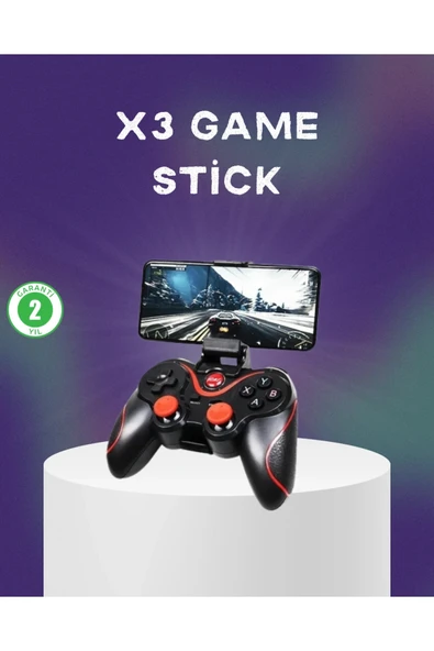 Telefon, Tablet ve PC İçin Çok Fonksiyonlu Bluetooth Gamepad ürün görseli 1