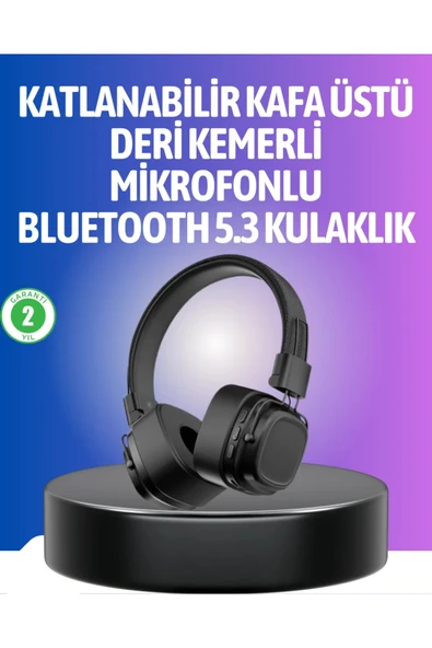 Uzun Süreli Rahat Kullanım İçin Kablosuz Bluetooth Kulaklık ürün görseli 1