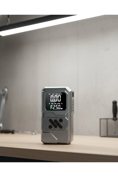 Araçlar İçin Akü Takviye Lastik Şişirme ve Powerbank Cihazı ürün görseli 1