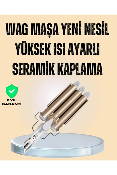 Ayarlanabilir Isı Ayarıyla Profesyonel Bukle Maşası – Hızlı ve Nazik Şekillendirme ürün görseli 1