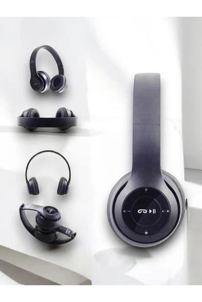 P47 Kulak Üstü Bluetooth Kulaklık - Resim 5