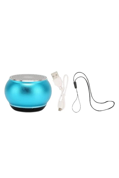 Alüminyum Gövdeli Mini Bluetooth Hoparlör – Dayanıklı ve Şık Tasarım ürün görseli 1