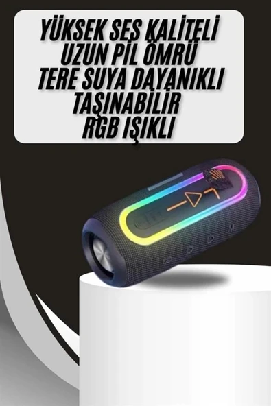 Kablosuz Bluetooth Hoparlör Taşınabilir Çoklu Bağlantılı Özelliği ürün görseli 1