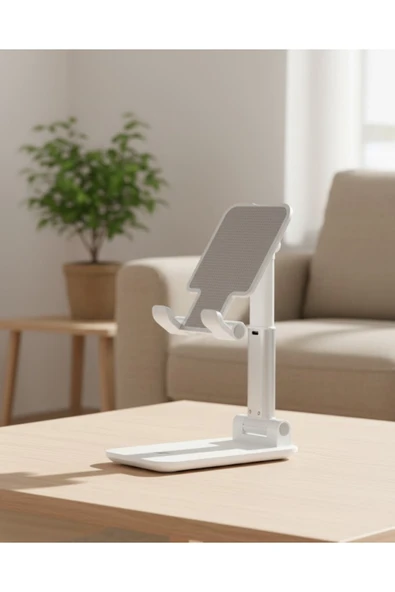 Kaymaz Silikon Yüzeyli Ergonomik Telefon Standı ürün görseli 1