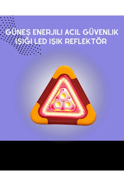 USB Şarjlı Çok Modlu Acil Durum Feneri ürün görseli 1