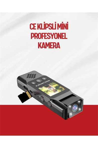 Hareket Algılayıcılı Taşınabilir Mini Kamera – 3MP Fotoğraf, Düşük Güç Tüketimi ürün görseli 1
