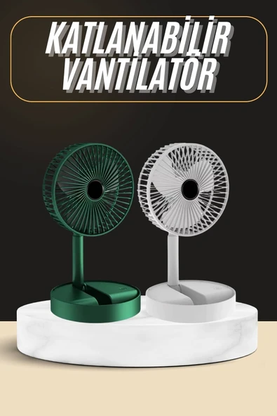 Katlanabilir Usb Şarjlı Masaüstü Soğutucu Mini Fan Telefon Tutucu ürün görseli 1