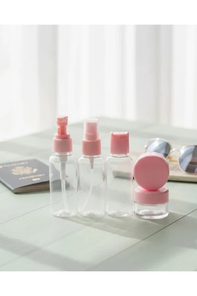 Seyahat İçin 5’li Kozmetik Dolum Seti 30 ml ürün görseli 1