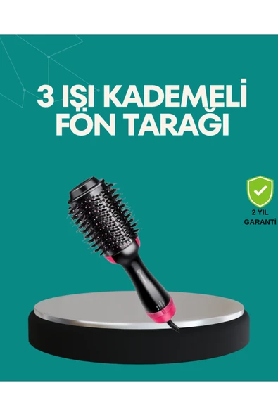 Kurutmalı Saç Şekillendirici Fönlü Fırça 1200 Watt Güç ürün görseli 1