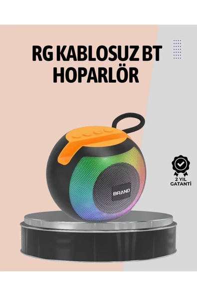 1200mAh Uzun Pil Ömürlü Bluetooth Hoparlör ürün görseli 1