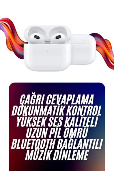 Yeni Nesil Kulak İçi Bluetooth Kulaklık Kablosuz Sesli Asistan ürün görseli 1