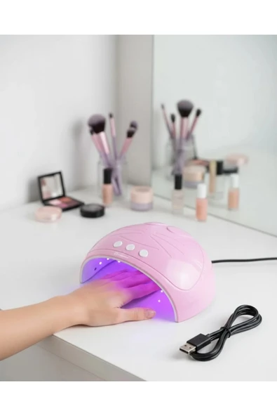 45W Güçlü Ultraviyole Işıklı Oje Kurutucu Cihaz ürün görseli 1