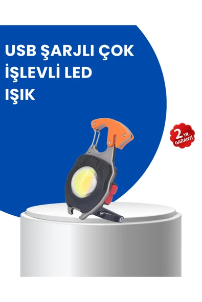 Çok Modlu LED Işıklı Pratik Anahtarlık ürün görseli 1