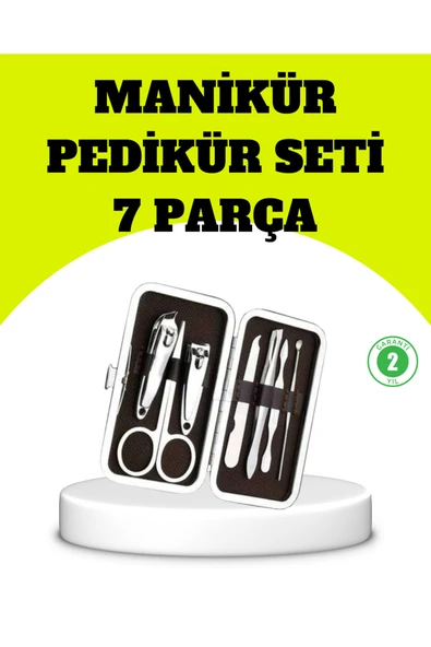 Paslanmaz Çelik Kişisel Bakım Seti  7 Parça ürün görseli 1