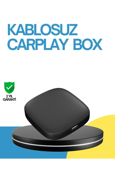 Kablosuz CarPlay ve Android Auto Dönüştürücü Adaptör ürün görseli 1