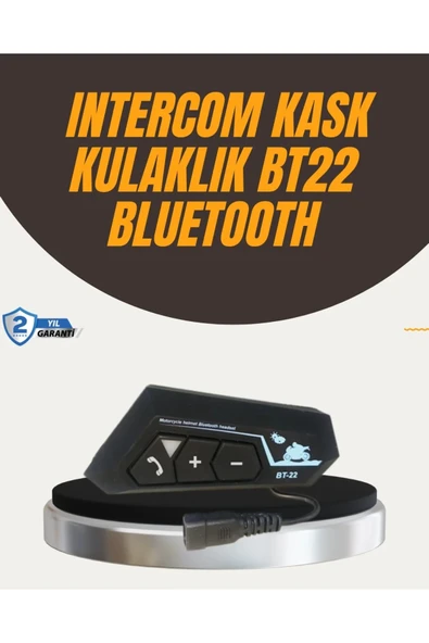 Su Geçirmez BT22 Bluetooth Kask Kulaklığı GPS ve Müzik Uyumlu ürün görseli 1