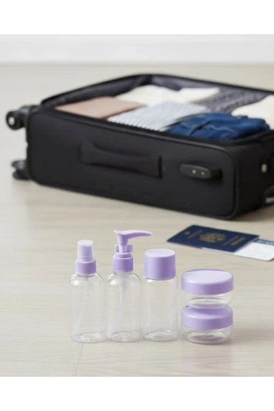 30 ml 5 Parça Seyahat Şişesi Seti Sızdırmaz Taşınabilir ürün görseli 1