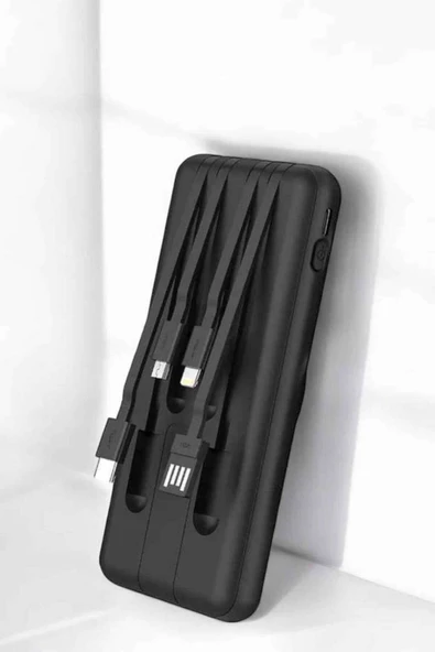 Hızlı Şarj Dijital Göstergeli Powerbankli Çoklu Şarj Özelliği ürün görseli 1