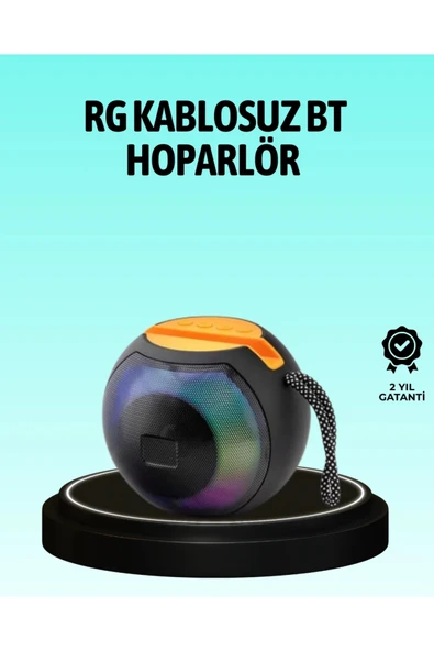 8 Saat Çalma Süreli Taşınabilir Bluetooth Hoparlör ürün görseli 1