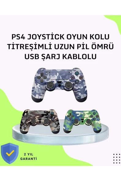 Uzun Pil Ömürlü Oyun Kolu  USB ile Hızlı Şarj Desteği ürün görseli 1