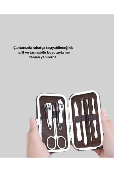 Kompakt Tasarımlı El ve Ayak Bakım Seti - Resim 2