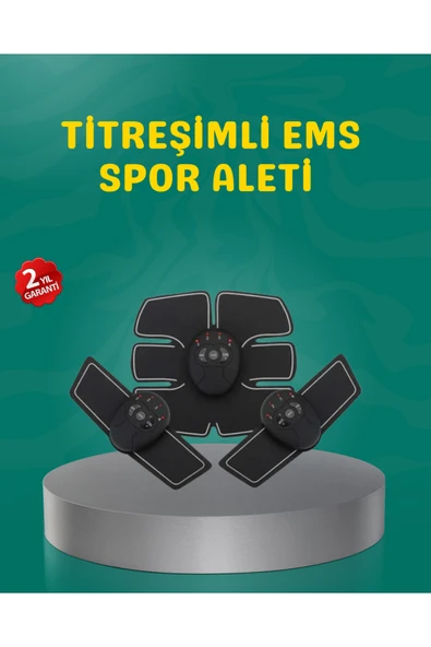 EMS Titreşimli Spor Cihazı Kas Geliştirme ve Yağ Yakma 2025 Seri Orijinal ürün görseli 1
