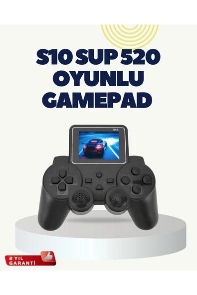 HDMI Destekli S10 Gamepad 520 Oyunlu TV’ye Bağlanabilir Atari 2025 Model ürün görseli 1