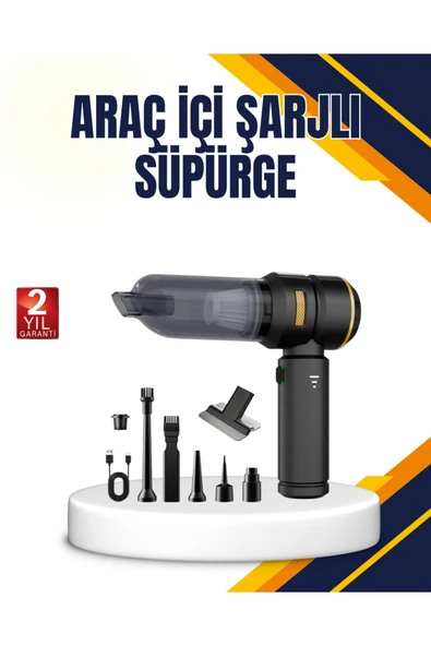 15000 PA Emiş Gücü ve Hava Üfleme Özellikli Şarjlı Süpürge ürün görseli 1