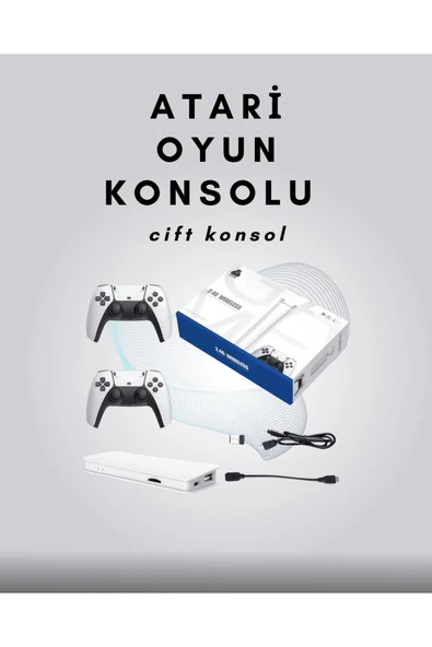 4K Destekli Bluetooth Retro Oyun Konsolu – M15 Modeli ürün görseli 1