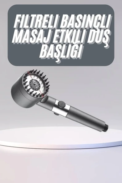 Yüksek Performanslı Masaj Etkili Su Tasarruflu Duş Başlığı Krom Kaplama Uzun Ömürlü ürün görseli 1