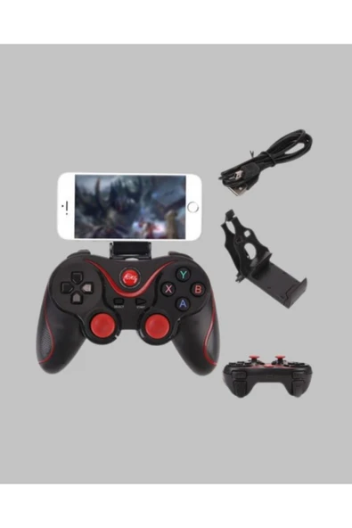 Ergonomik Tasarımlı Şarjlı Kablosuz Gamepad - Resim 3