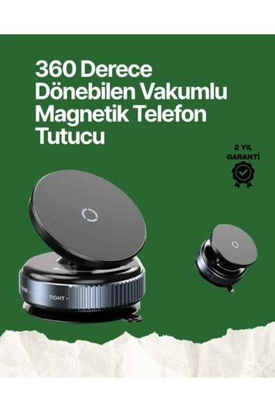360° Ayarlanabilir Manyetik Araç Telefon Tutucu – Kompakt ve Pratik Tasarım ürün görseli 1
