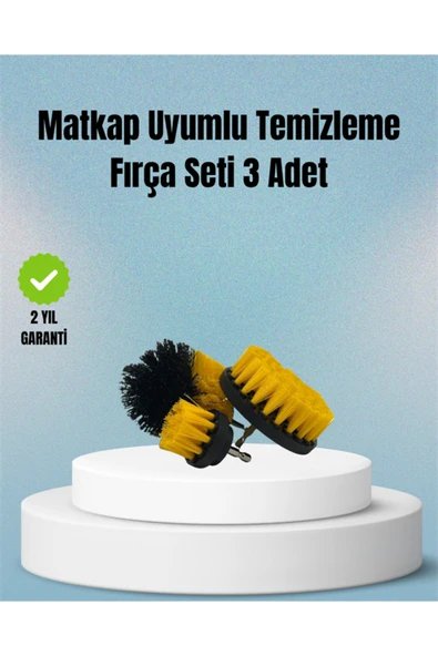 Matkap Uyumlu Temizlik Fırçası – Kablolu ve Akülü Matkaplarla Kullanılabilir ürün görseli 1