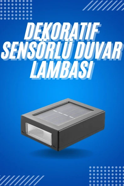 Solar Güneş Enerjili Çift Taraflı Duvar Lambası Çift Taraflı Duvar Lamba Güneş Enerjili ürün görseli 1