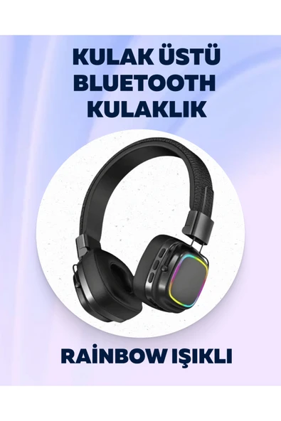 Yüksek Ses Kaliteli Kablosuz Kulak Üstü Kulaklık – BT 5.3 ürün görseli 1