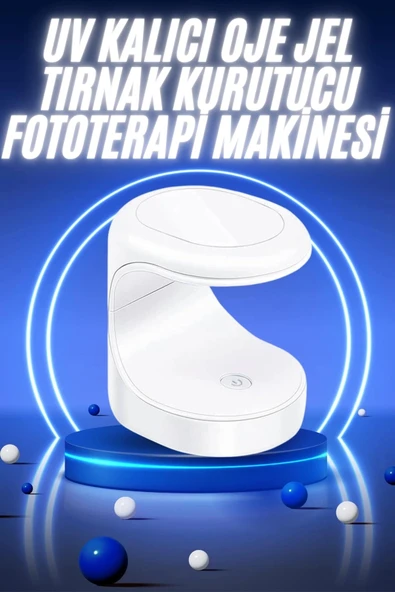 Kalıcı Oje Protez Tırnak Uv Led Kuturucu Oje Jel Tırnak Kurutucu ürün görseli 1