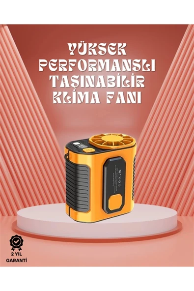 Sessiz Turbo Fan – Kamp, Spor, Ofis İçin Taşınabilir Mini Soğutucu ürün görseli 1