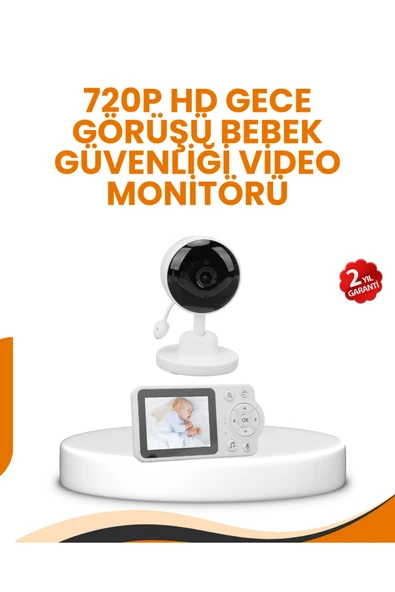 Ebeveyn Kontrollü 2.8 İnç Bebek Monitörü Güvenli İzleme ürün görseli 1